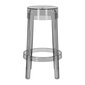 Baro kėdė D2.Design Ghost, pilka kaina ir informacija | Virtuvės ir valgomojo kėdės | pigu.lt
