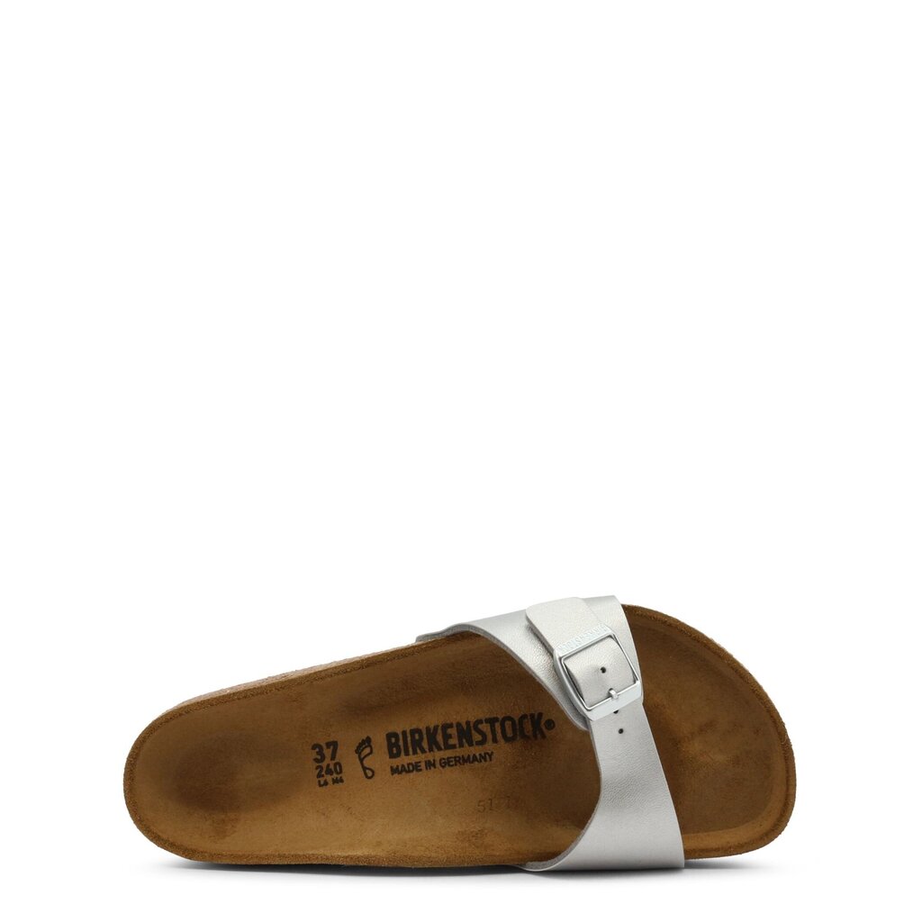 Šlepetės moterims Birkenstock - Madrid_40411 58905 MADRID_40411_SILVER-EU 41 kaina ir informacija | Šlepetės moterims | pigu.lt