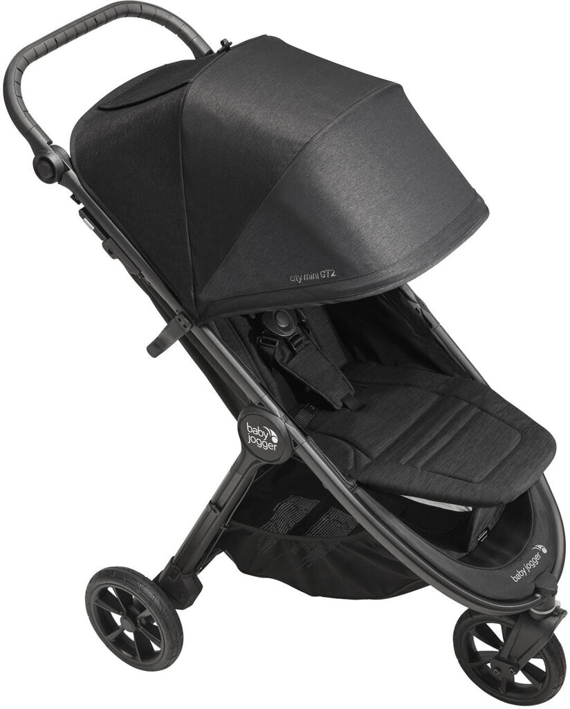 Sportinis vežimėlis Baby Jogger City Mini GT2, Opulent Black kaina ir informacija | Vežimėliai | pigu.lt