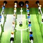 Stalo futbolo stalas vidaXL, rudas/juodas, 140x74,5x87,5cm kaina ir informacija | Stalo futbolas | pigu.lt