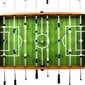 Stalo futbolo stalas vidaXL, rudas/juodas, 140x74,5x87,5cm kaina ir informacija | Stalo futbolas | pigu.lt