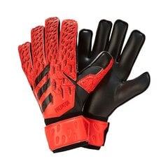 Вратарские перчатки Adidas Predator, красные цена и информация | Перчатки вратаря | pigu.lt