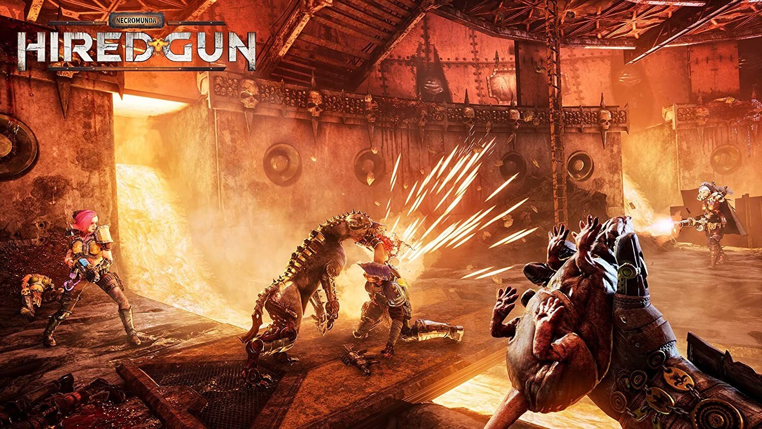 Necromunda: Hired Gun,PS4 kaina ir informacija | Kompiuteriniai žaidimai | pigu.lt