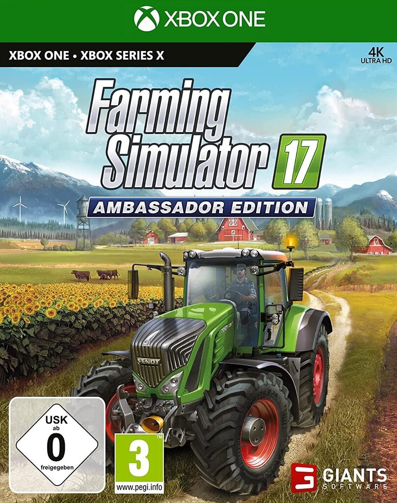 Компьютерная игра Farming Simulator 17 Ambassador Edition, Xbox One цена |  pigu.lt