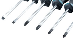 Atsuktuvų rinkinys Makita E-10528, 6 vnt kaina ir informacija | Mechaniniai įrankiai | pigu.lt