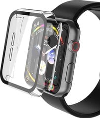 Защитное стекло 360 degree cover для Apple Watch 44 мм, прозрачный цена и информация | Аксессуары для смарт-часов и браслетов | pigu.lt