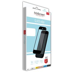 LCD apsauginis stikliukas MyScreen Diamond Lite Edge Full Glue Apple iPhone XR/11 juodas kaina ir informacija | Apsauginės plėvelės telefonams | pigu.lt