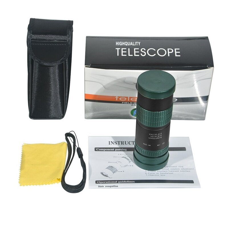 Telescope Apexel 24x30 цена и информация | Žiūronai | pigu.lt