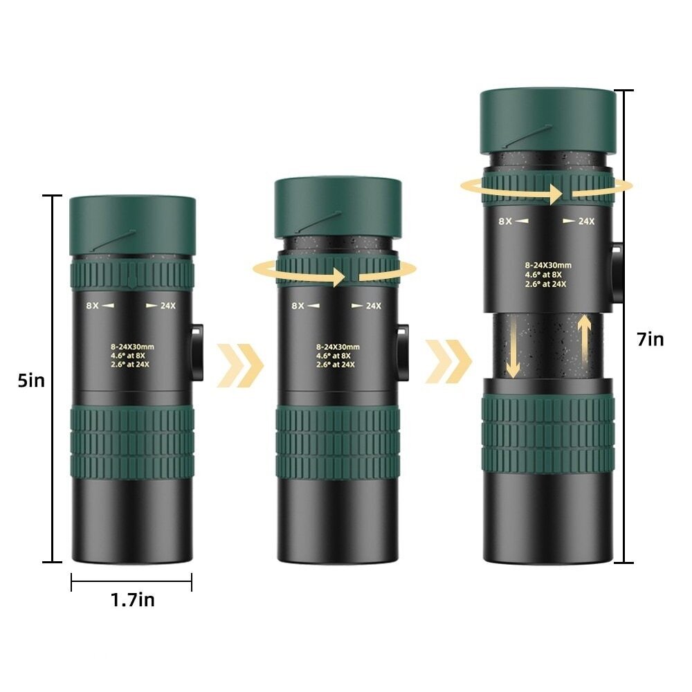 Telescope Apexel 24x30 цена и информация | Žiūronai | pigu.lt