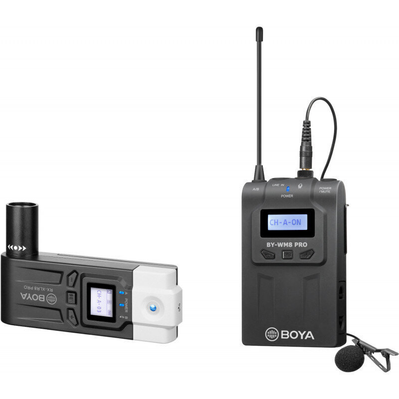 Bevielis mikrofonas Boya BY-WM8 Pro-K7 UHF цена и информация | Mikrofonai | pigu.lt