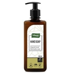 Skystasis muilas Mayeri Organic Ginger & Lime, 500ml цена и информация | Мыло | pigu.lt