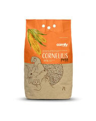 Comfy кукурузный наполнитель Cornelius Petit Natural, 7 л цена и информация | Подстилка, сено для грызунов | pigu.lt