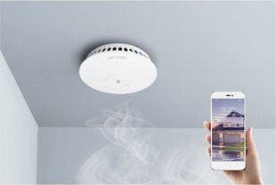 Woox Zigbee Smart, детектор дыма цена и информация | Детекторы дыма, газа | pigu.lt