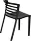 Kėdė Intesi Muna, juoda kaina ir informacija | Virtuvės ir valgomojo kėdės | pigu.lt