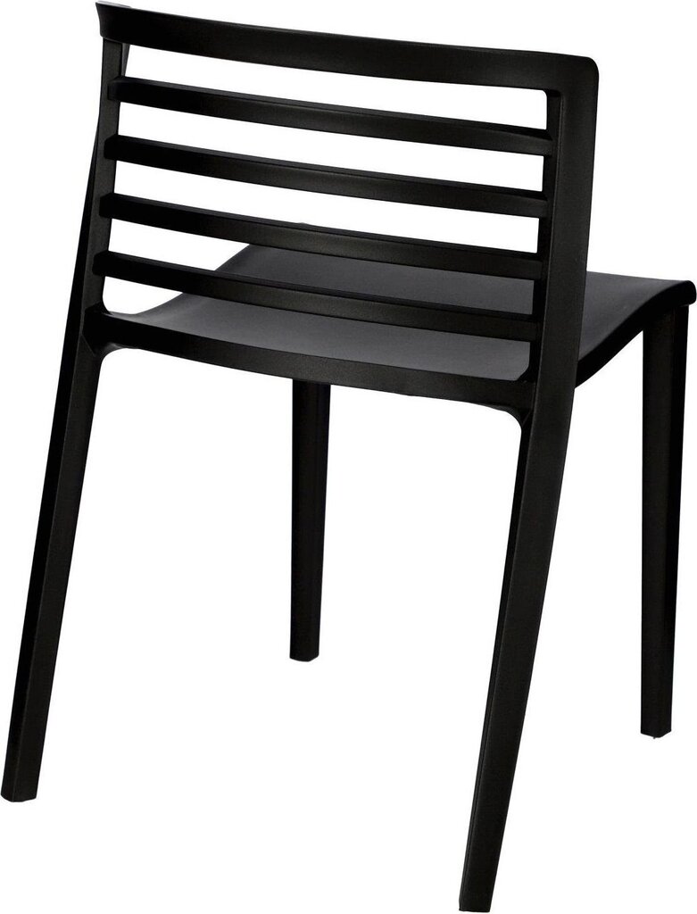 Kėdė Intesi Muna, juoda kaina ir informacija | Virtuvės ir valgomojo kėdės | pigu.lt