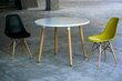 Stalas Intesi Copine 110 cm, baltas цена и информация | Virtuvės ir valgomojo stalai, staliukai | pigu.lt
