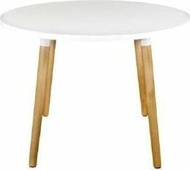 Stalas Intesi Copine 110 cm, baltas kaina ir informacija | Virtuvės ir valgomojo stalai, staliukai | pigu.lt