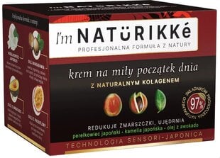 Dieninis veido kremas su kolagenu I'm Naturikke, 50 ml kaina ir informacija | Veido kremai | pigu.lt