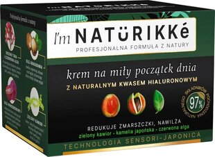 Drėkinamasis veido kremas su hialurono rūgštimi I'm Naturikke, 50 ml kaina ir informacija | Veido kremai | pigu.lt