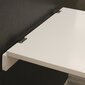 Transformuojamas stalas Intesi Ezio, baltas/juodas kaina ir informacija | Kompiuteriniai, rašomieji stalai | pigu.lt