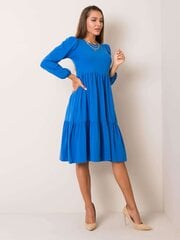 Suknelė moterims, mėlyna XL kaina ir informacija | Suknelės | pigu.lt