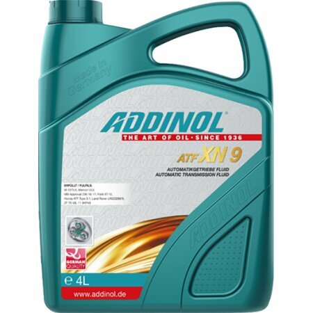 Addinol ATF XN 9 transmisinė alyva ZF 9HP / MB 236.16 / 236.17 - 4L kaina ir informacija | Kitos alyvos | pigu.lt