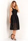 Suknelė moterims Lemoniade, juoda kaina ir informacija | Suknelės | pigu.lt
