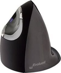 Evoluent VerticalMouse D Large, juoda/pilka kaina ir informacija | Evoluent Kompiuterinė technika | pigu.lt