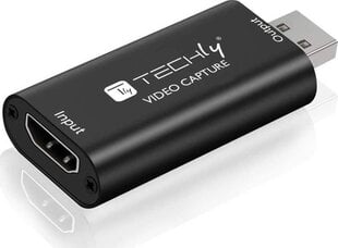 Techly I-USB-VIDEO-1080TY kaina ir informacija | Adapteriai, USB šakotuvai | pigu.lt