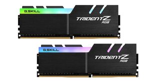 G.Skill Trident Z RGB F4-3600C14D-32GTZRA atminties modulis 32 GB 2 x 16 GB DDR4 3600 MHz kaina ir informacija | Operatyvioji atmintis (RAM) | pigu.lt