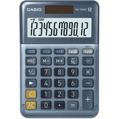 Калькулятор Casio MS-120EM цена и информация | Канцелярские товары | pigu.lt