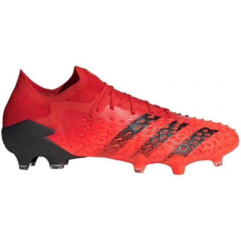 Futbolo bateliai vyrams Adidas Predator Freak.1 LL FG M FY6266 , raudoni kaina ir informacija | Futbolo bateliai | pigu.lt