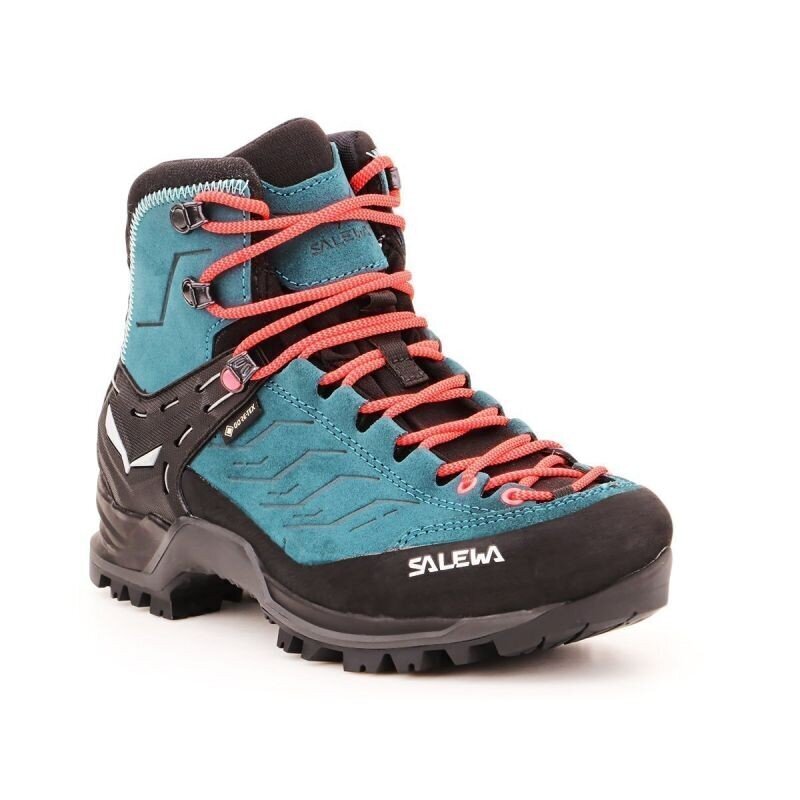 Aulinukai moterims Salewa WS Mtn Trainer Mid GTX W 63459 8550, mėlyni kaina ir informacija | Aulinukai, ilgaauliai batai moterims | pigu.lt