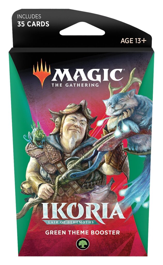 Kortų žaidimas Magic The Gathering: Ikoria Lair Of Behemoths Theme Booster - Žalia kaina ir informacija | Stalo žaidimai, galvosūkiai | pigu.lt