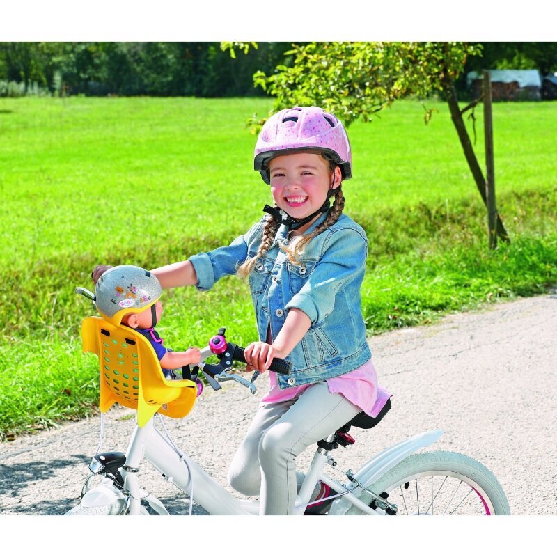 Lėlės dviračio šalmas Zapf Baby Born Creation kaina ir informacija | Žaislai mergaitėms | pigu.lt