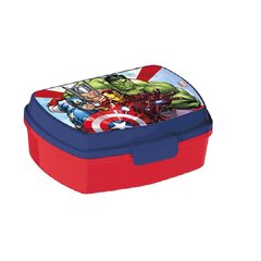 Детская коробочка для перекуса Avengers цена и информация | Посуда для хранения еды | pigu.lt