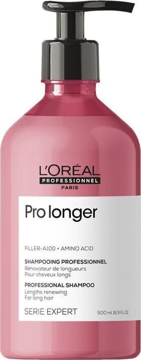 Atkuriamasis šampūnas ilgiems plaukams L’Oreal Professionnel Serie Expert Pro Longer, 500 ml цена и информация | Šampūnai | pigu.lt