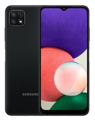 Samsung Galaxy A22, 128 GB, Dual SIM, Black kaina ir informacija | Mobilieji telefonai | pigu.lt