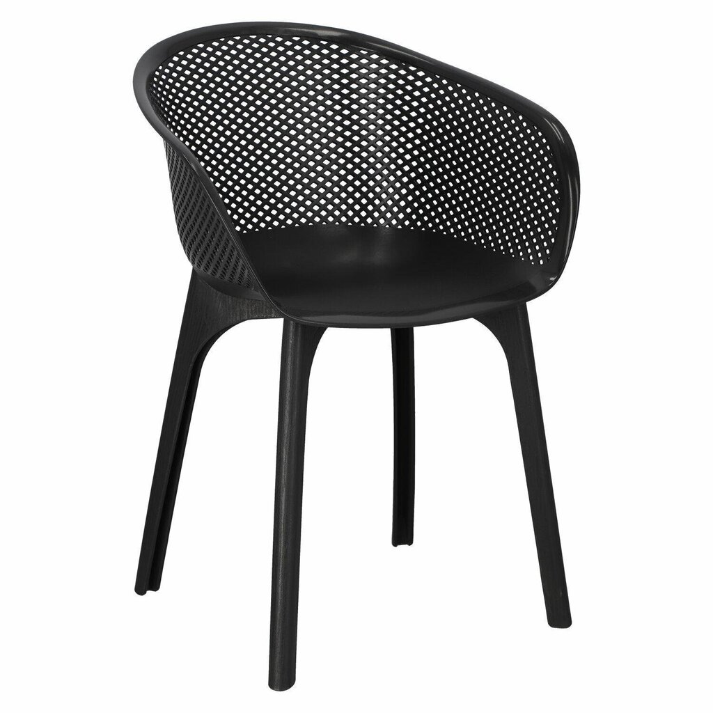 Kėdė Dacun, juoda kaina ir informacija | Virtuvės ir valgomojo kėdės | pigu.lt