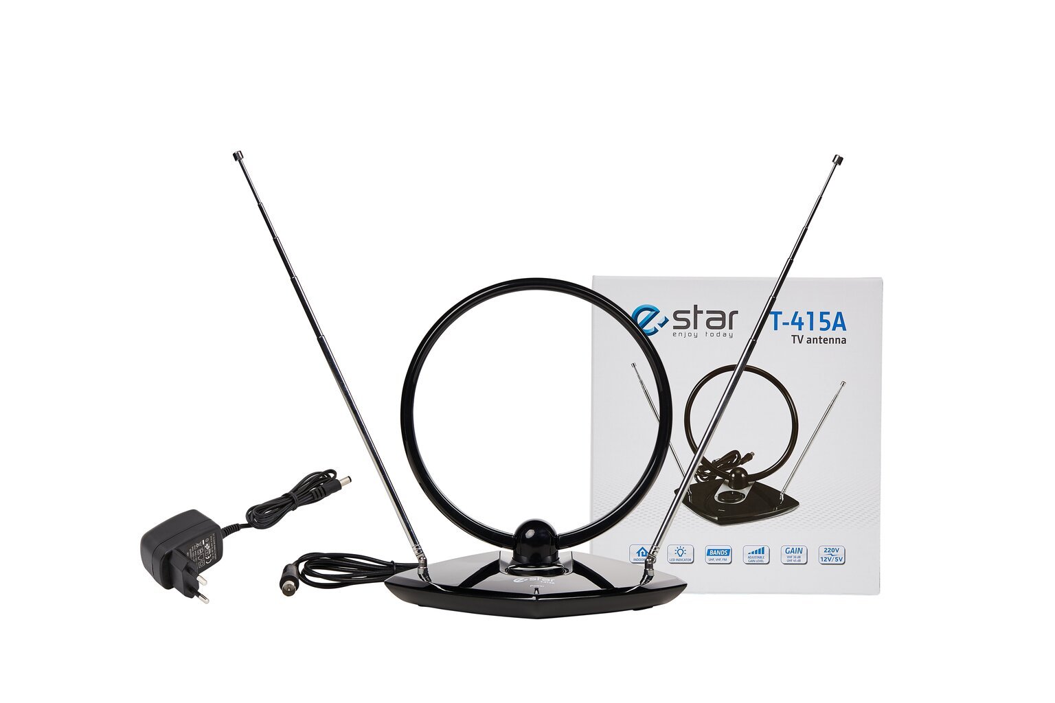 eSTAR T-415A kaina ir informacija | TV antenos ir jų priedai | pigu.lt