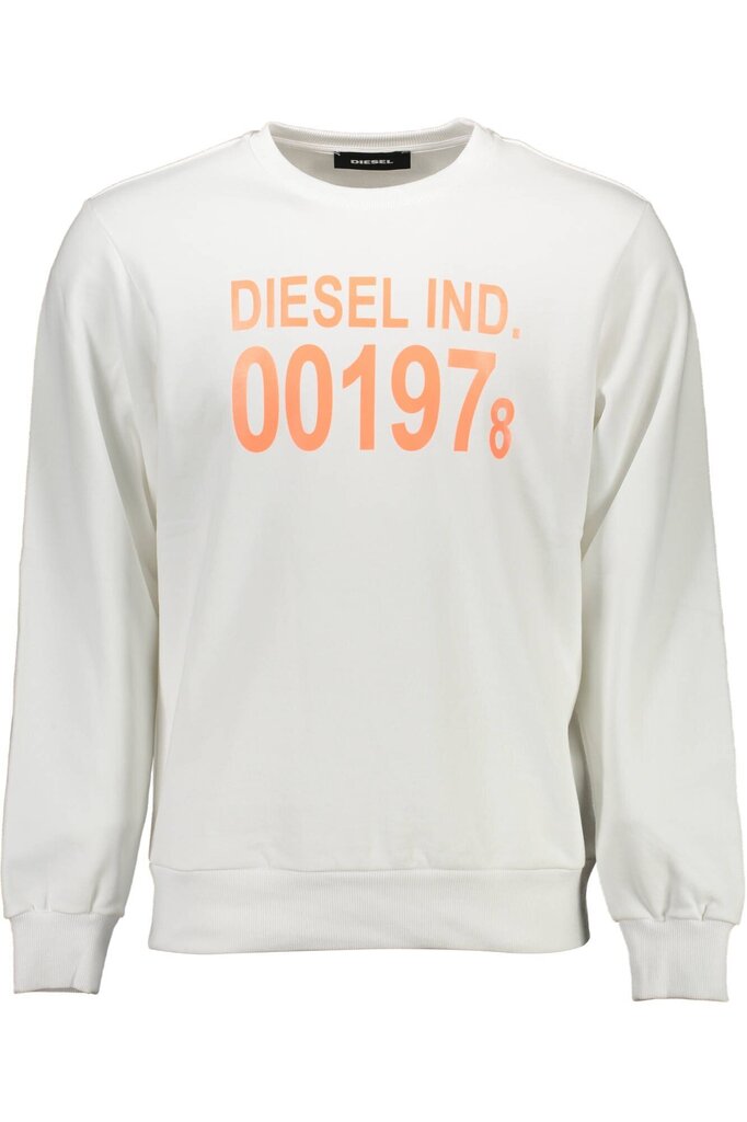 Vyriškas sportinis džemperis Diesel, baltas цена и информация | Sportinė apranga vyrams | pigu.lt