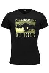 Marškinėliai vyrams Diesel, juodi kaina ir informacija | Diesel Vyrams | pigu.lt