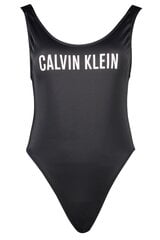 Moteriškas maudymosi kostiumėlis Calvin Klein, juodos spalvos kaina ir informacija | Maudymosi kostiumėliai | pigu.lt
