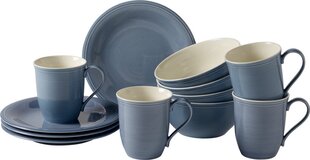 Like by Villeroy & Boch pusryčių servizas Color Loop Horizon, 12 dalių kaina ir informacija | Taurės, puodeliai, ąsočiai | pigu.lt