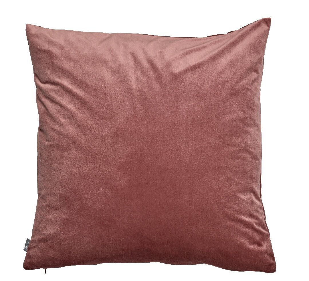 Užvalkalas MogiHome Bea Velvet, tamsiai rožinė, 50 x 50 cm kaina ir informacija | Dekoratyvinės pagalvėlės ir užvalkalai | pigu.lt