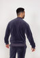 Aksominis džemperis su užtrauktuku vyrams SMP31001, pilkas kaina ir informacija | Džemperiai vyrams | pigu.lt