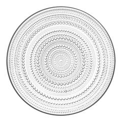 Тарелка Iittala Kastehelmi 315 мм, темно-серая цена и информация | Посуда, тарелки, обеденные сервизы | pigu.lt