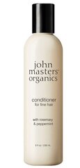 Apimties suteikiantis kondicionierius John Masters Organics Rosemary & Peppermint Conditioner, 236 ml kaina ir informacija | Balzamai, kondicionieriai | pigu.lt