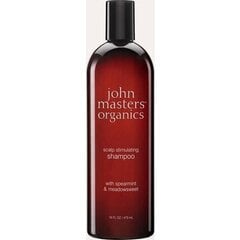 Galvos odą stimuliuojantis šampūnas su šaltmėtėmis John Masters Organics Spearmint & Meadowsweet Scalp Stimulating Shampoo, 473 ml kaina ir informacija | Šampūnai | pigu.lt