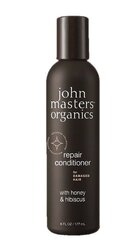 Восстанавливающий кондиционер для волос с медом и шиповником John Masters Organics Honey & Hibiscus Hair Conditioner, 177 мл цена и информация | Бальзамы, кондиционеры | pigu.lt